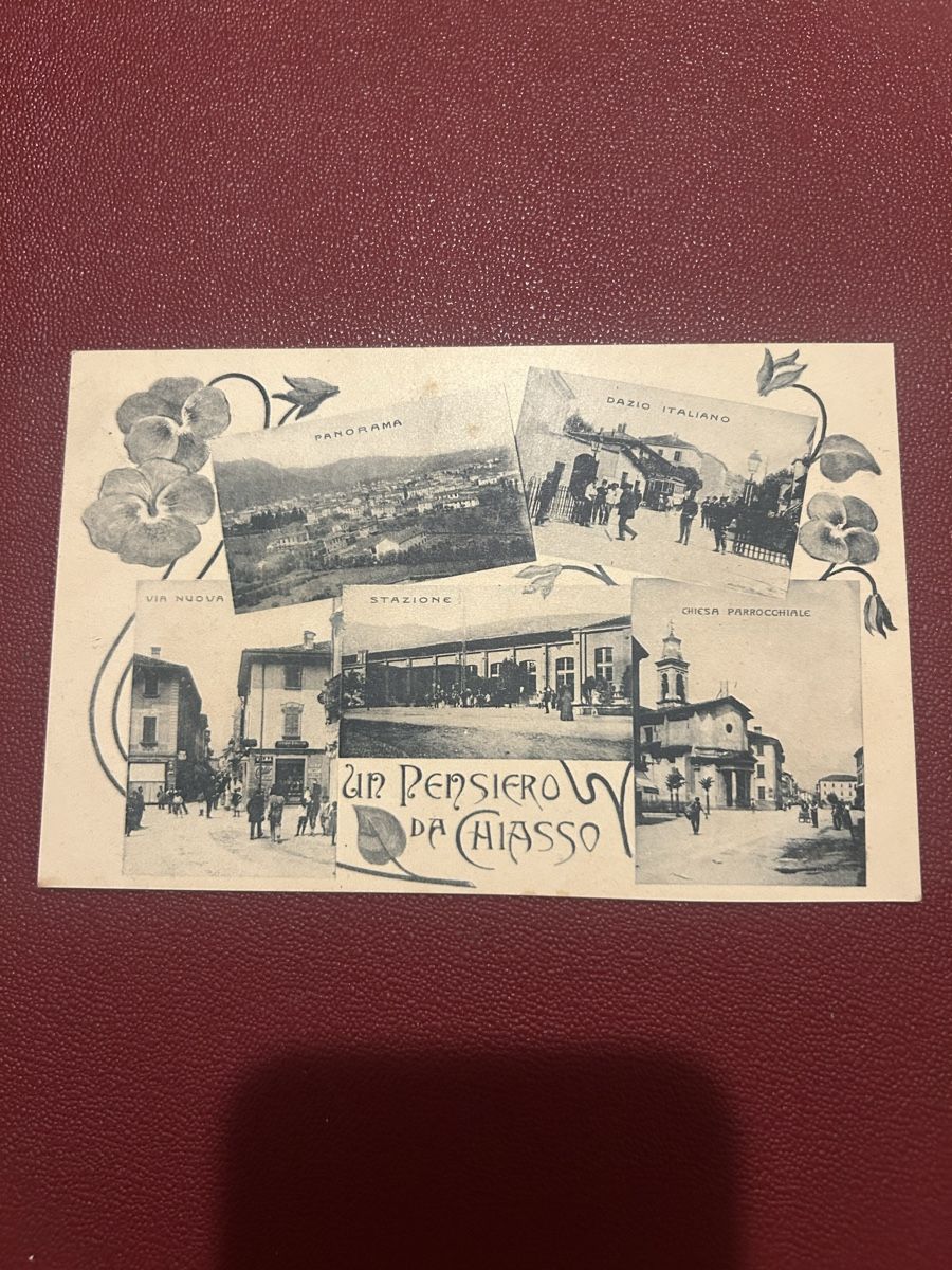 Cartes postales: Un Pensiero da Chiasso 1908 – D'occasion à Breganzona par Milesbo
