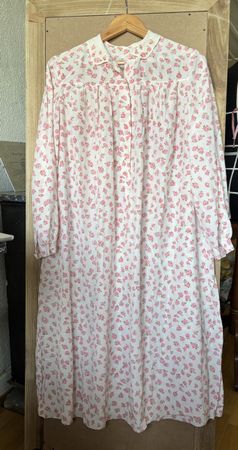 Vintage 100% soie chemise de nuit M