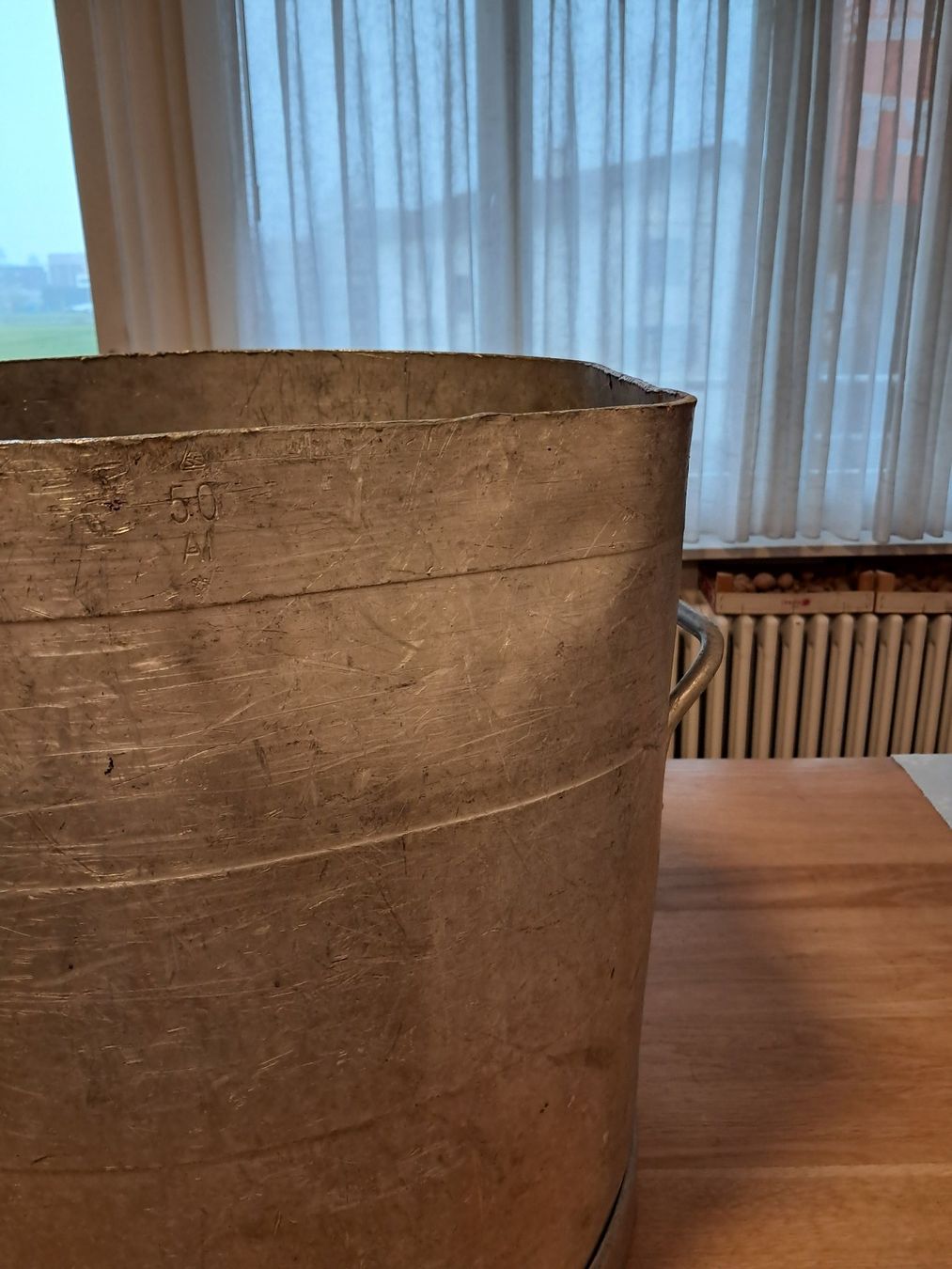 Töpfe: Grosser Aluminium Eimer 50 Liter gebraucht – Gebraucht aus Sempach Station von Sempacherli 2