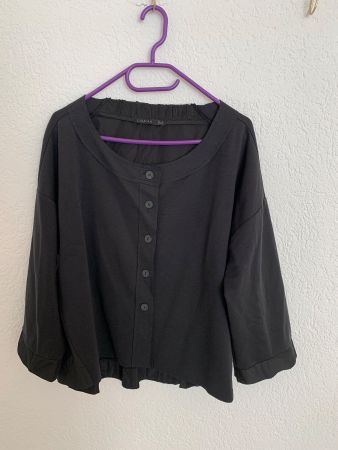 Luukaa Jacke Cardigan schwarz Gr. XL / 42