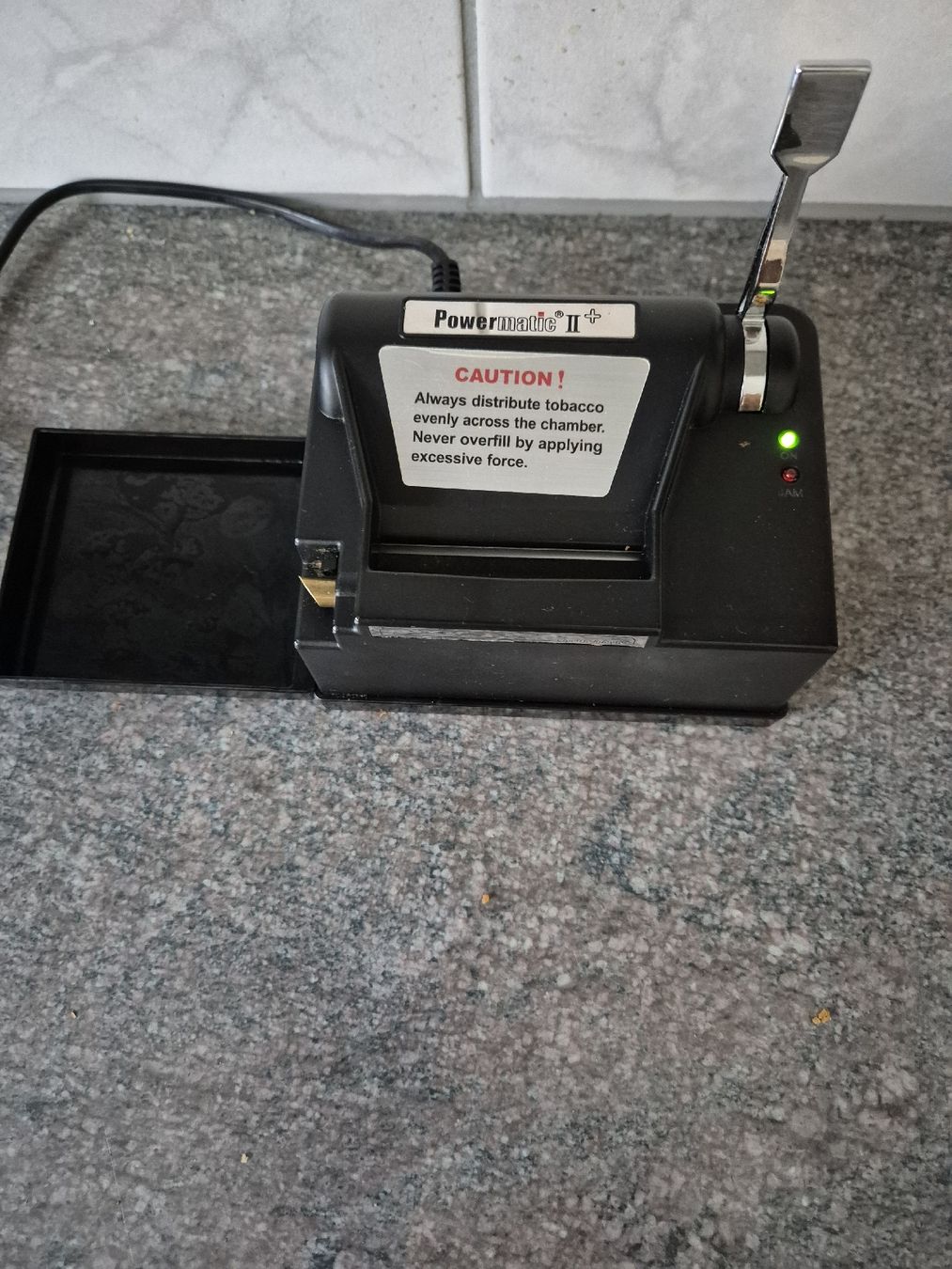 Powermatic Alle Maschinen: Powermatic 2+ - Elektrische Stopfmaschine - Cigarette Inject – Gebraucht aus Deitingen von Athen3