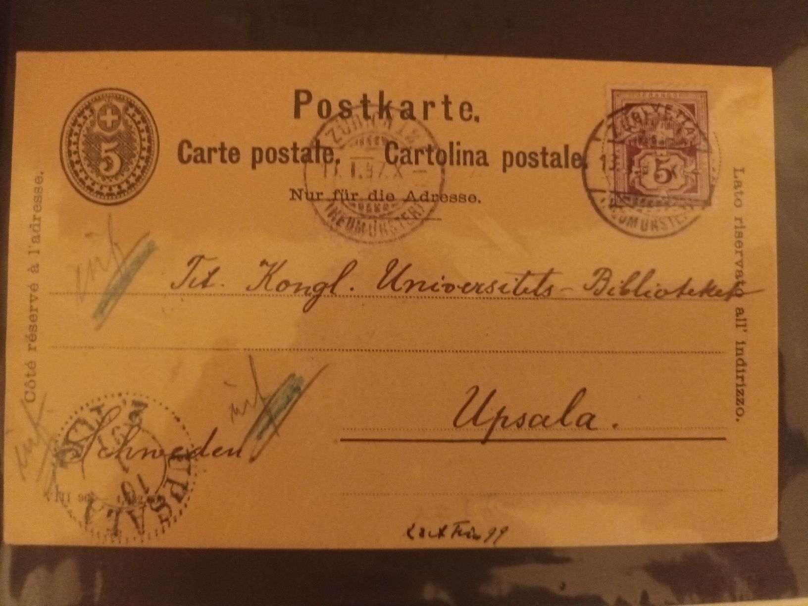 Tutti i francobolli: Alte Postkarten, Belege Schweiz 40Stk. – Usato da kriens venduto da ole-norge 9