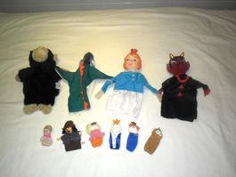 Handspielfiguren / Kasperlifiguren und Fingerfiguren