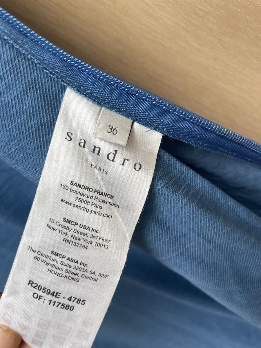 Sandro Vestiti: Sandro blue dress in a size 36 – Usato da Yverdon-les-Bains venduto da pen_bbz8 1