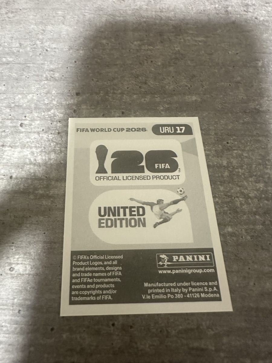 Panini Carte collezionabili: URU 17 , FIFA WORLD CUP 2026 PANINI  – Nuovo (secondo la descrizione) da Frauenfeld venduto da 1PegPeg1 1