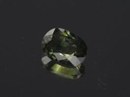 Natural Sapphire 1.23ct Bluish-Green - Incl.Certificate