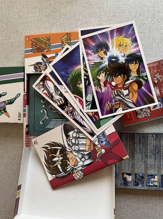 Tous les DVDs: DVD Saint Seiya complet  – D'occasion à Bernex par siral05 2