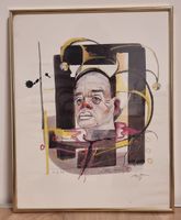 Rolf Knie - Clown Little Ferry (Kunstdruck)