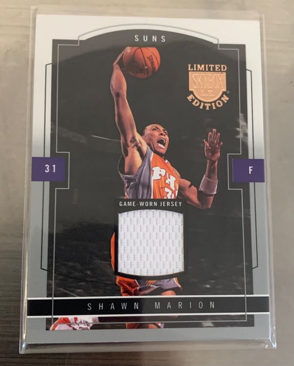 NBA Shawn Marion Skybox LE Jersey Card Kaufen auf Ricardo