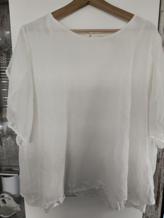 Soya Concept Sommerbluse, weiss, Grösse XXL, neuwertig