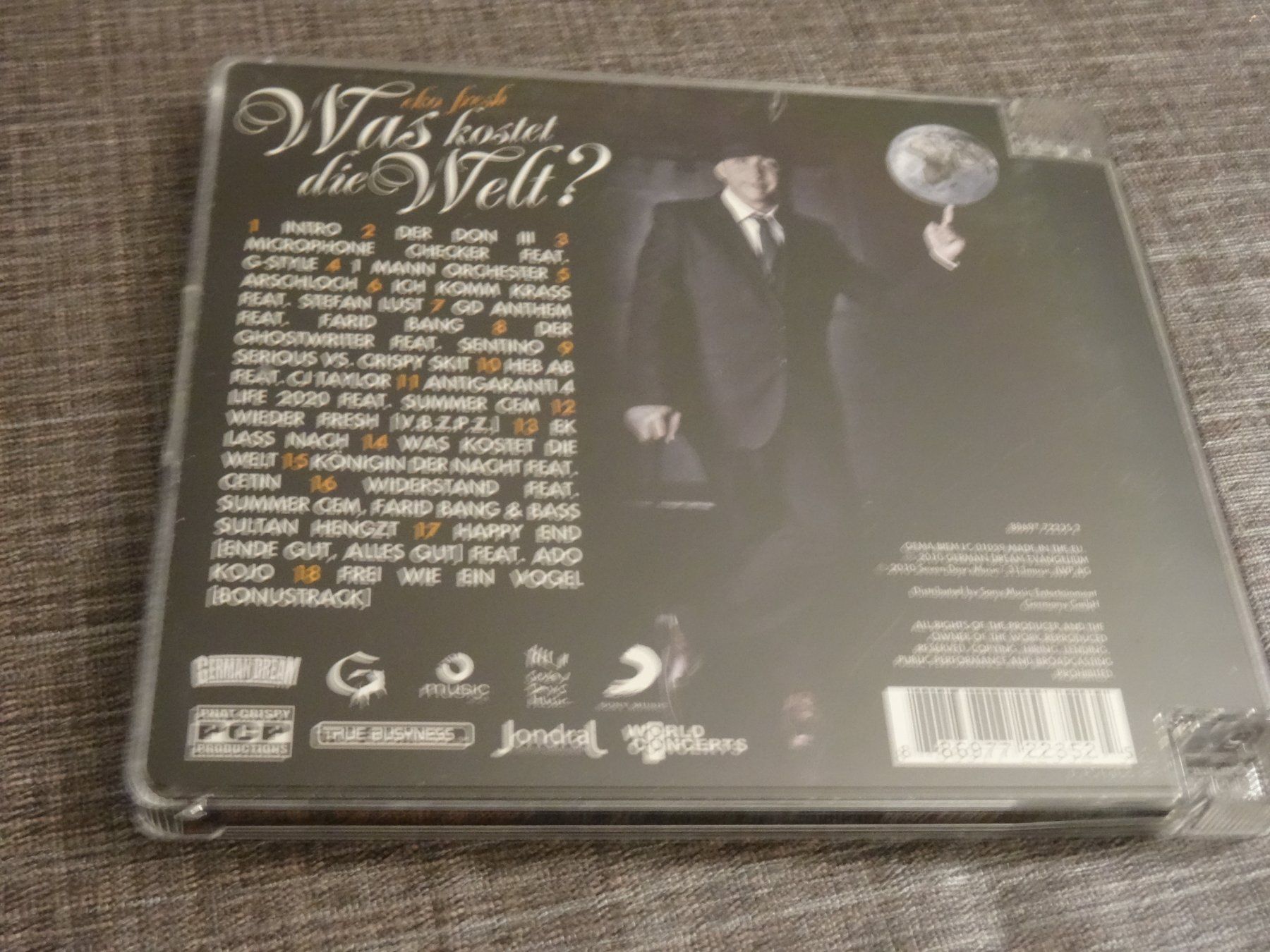 CDs: Eko Fresh - Was kostet die Welt? CD – Gebraucht aus Olten von Disc-Ausverkauf 1