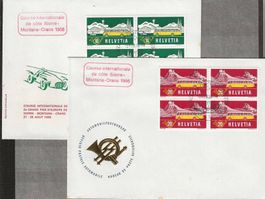 F0314 - Bus postaux 1953 B4 course Sierre-Montana-Crans