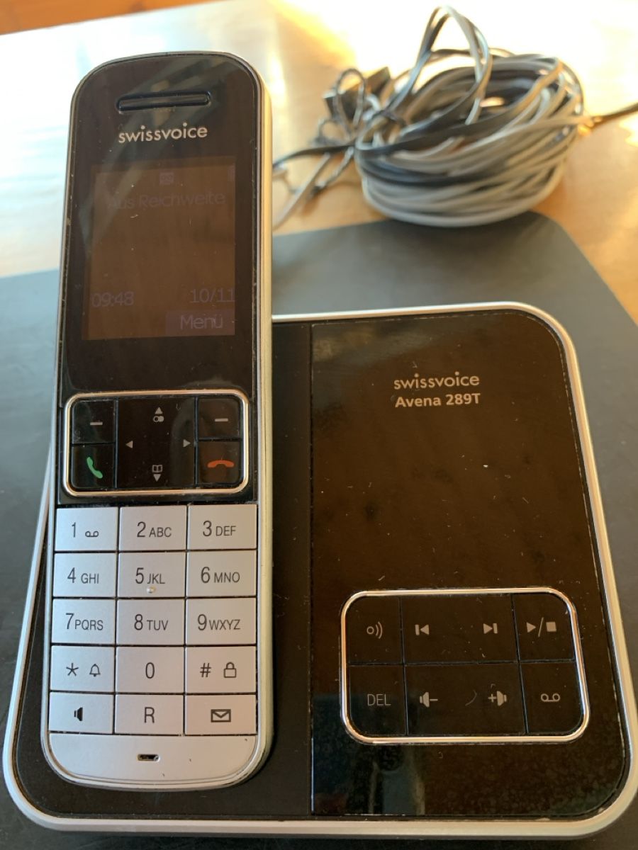 Telefoni: Schnurloses Analog Telefon Avena 289T – Usato da Bonaduz venduto da Schnueff0