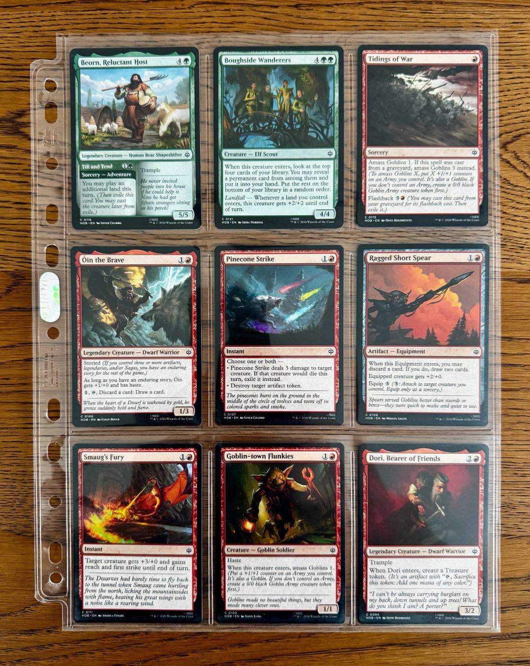 Magic The Gathering Cartes à collectionner: The Hobbit Common Set 65/65 – Neuf (Voir description) à Rechthalten par hosme_be 2