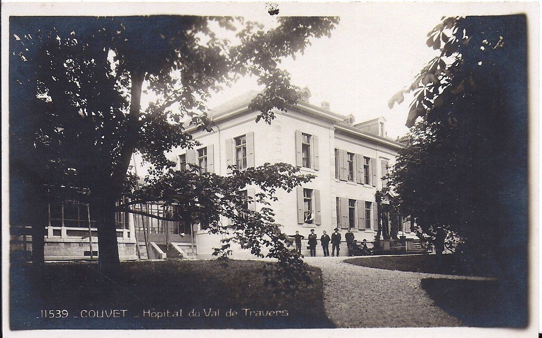 Cartoline postali: COUVET, l' hôpital – Nuovo (secondo la descrizione) da Les Verrières venduto da Scampi0