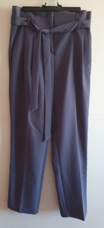 NEWLOOK Pantalon taille haute avec ceinture  - Taille 38