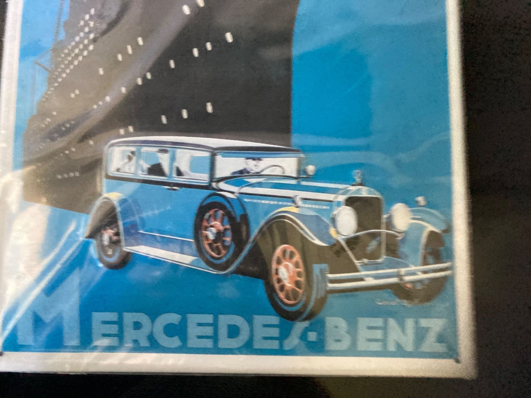 Schilder: Blechtafel LUXUS -  Mercedes-Benz – Gebraucht aus Zürich von Chaeffeler 2