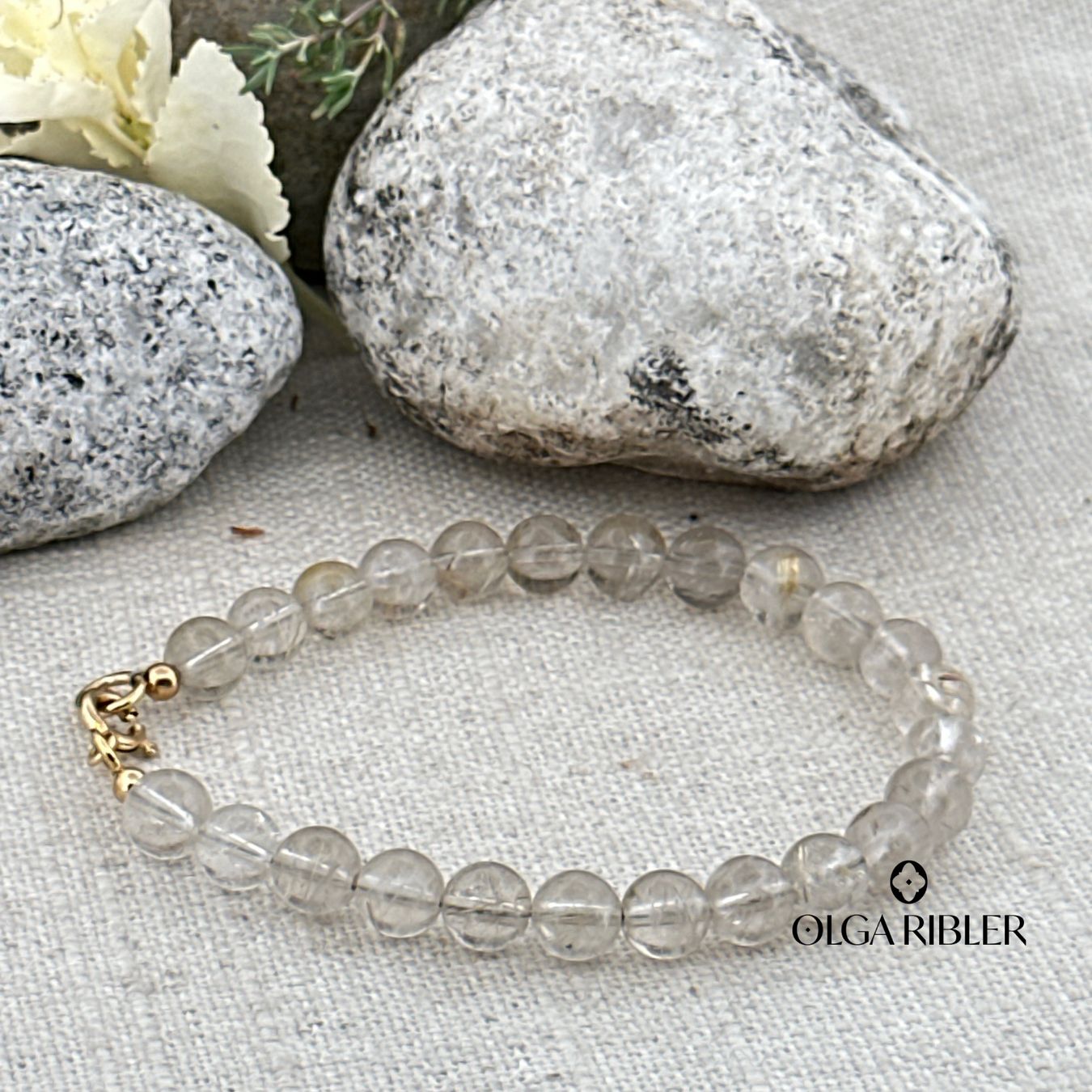 Olga Ribler Bracciali & Braccialetti: Armband mit Rutilquarz – Nuovo (secondo la descrizione) da Luzern venduto da MonikaS03 2