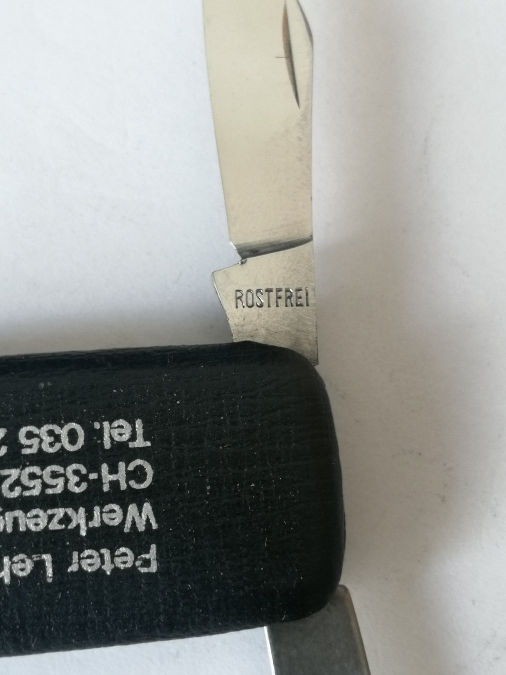 Coltelli tascabile: Messer mit Werbung – Usato da Hinterkappelen venduto da 1399 4