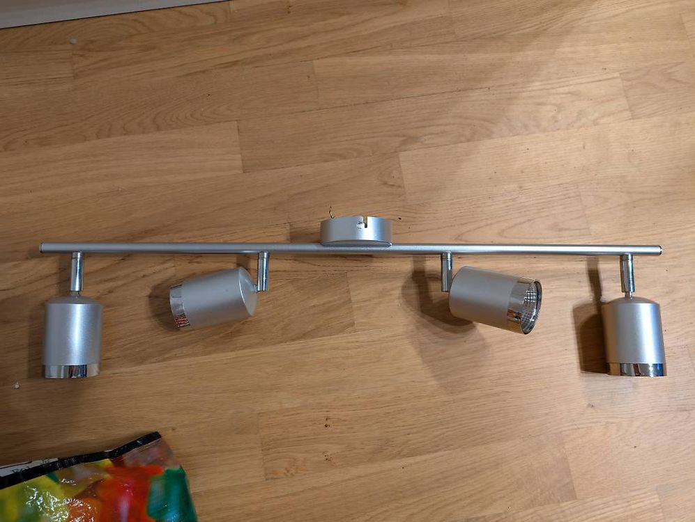 Lampadari & plafoniere: 5 LED Deckenlampen silber gut erhalten – Usato da Wald AR venduto da lyd_m