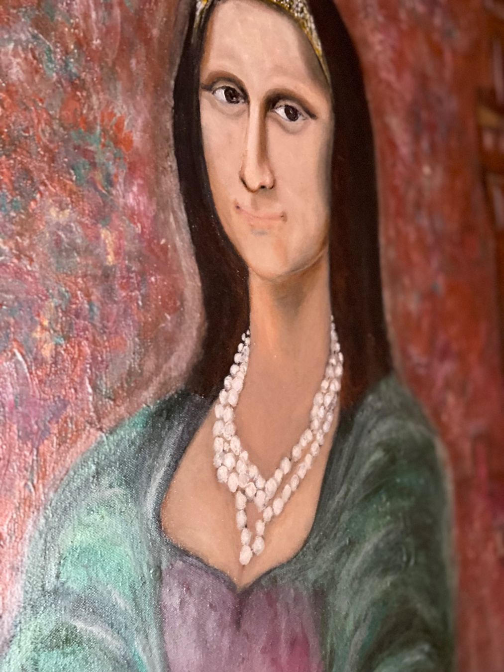 Dipinti: Oil Bild Lisa Pop Art Kunst Doks – Nuovo (secondo la descrizione) da Beromünster venduto da dok_b8mf 6