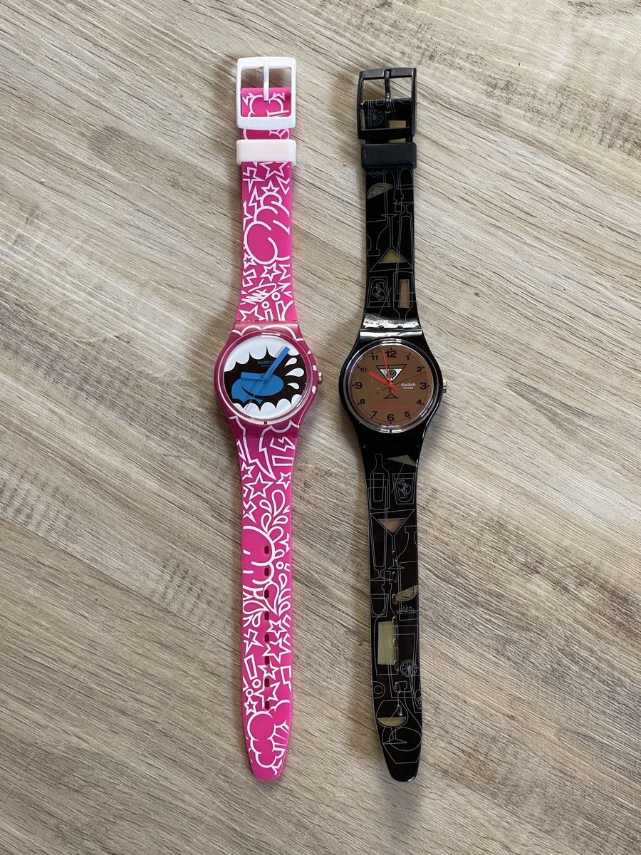 Swatch Orologi: 2 SWATCH Uhren KIDROBOT – Usato da Buchberg venduto da jay13013 1