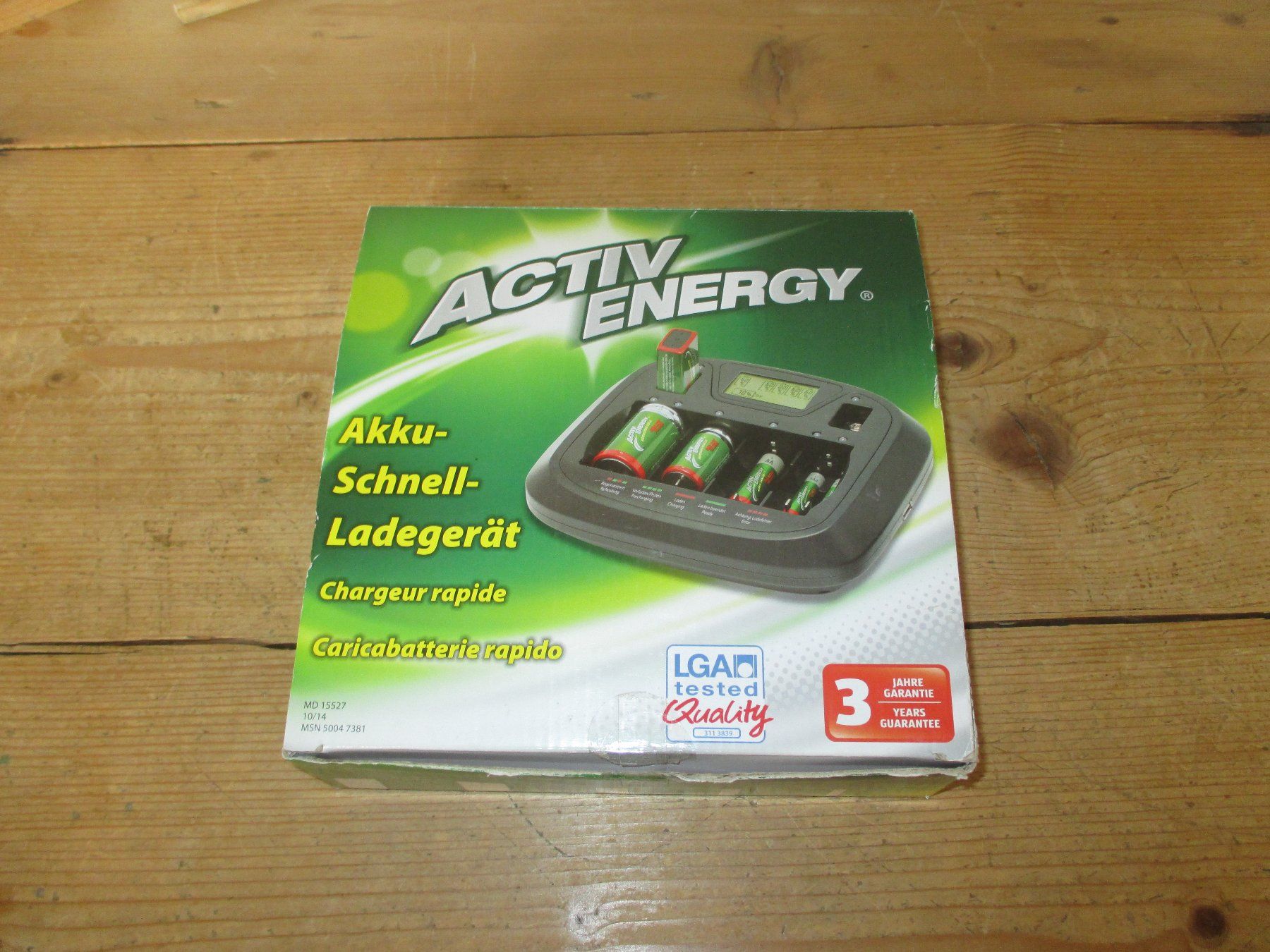 Caricabatterie: Activ Energy Akku-Schnell-Ladegerät – Usato da Flims - Dorf venduto da Stagediver