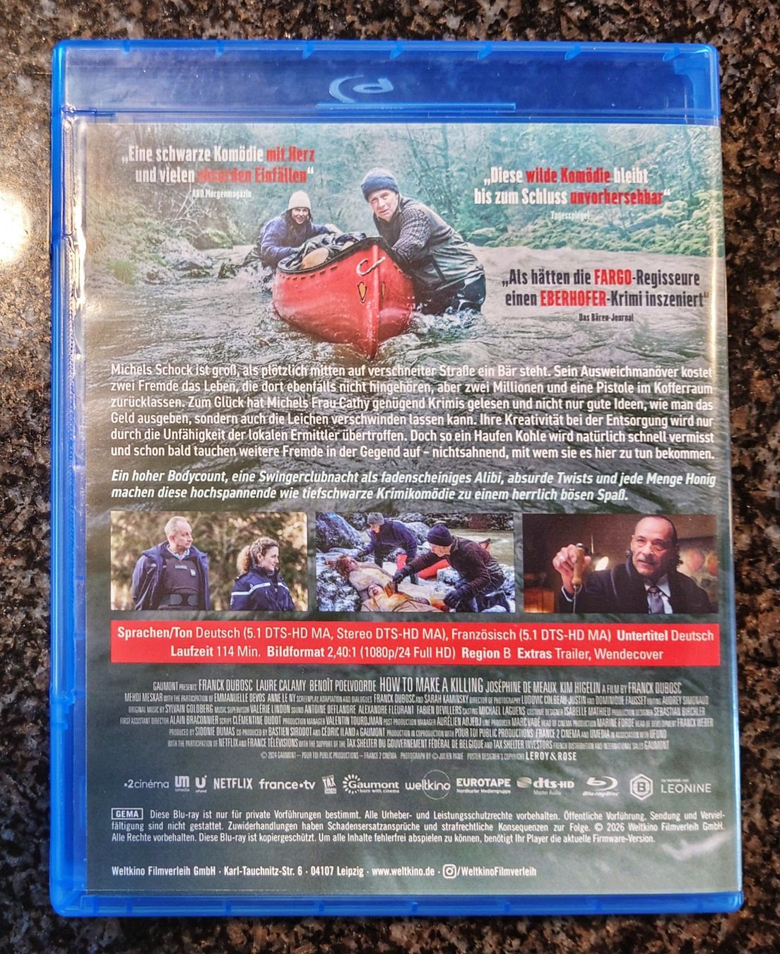Tutti i DVDs: How to make a killing - Blu ray – Usato da Schlatt TG venduto da saturn06 1