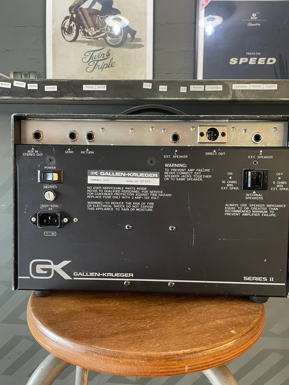 Amplificatori: Gallien Krueger vintage ML250 – Usato da Wallisellen venduto da aka-z76 4