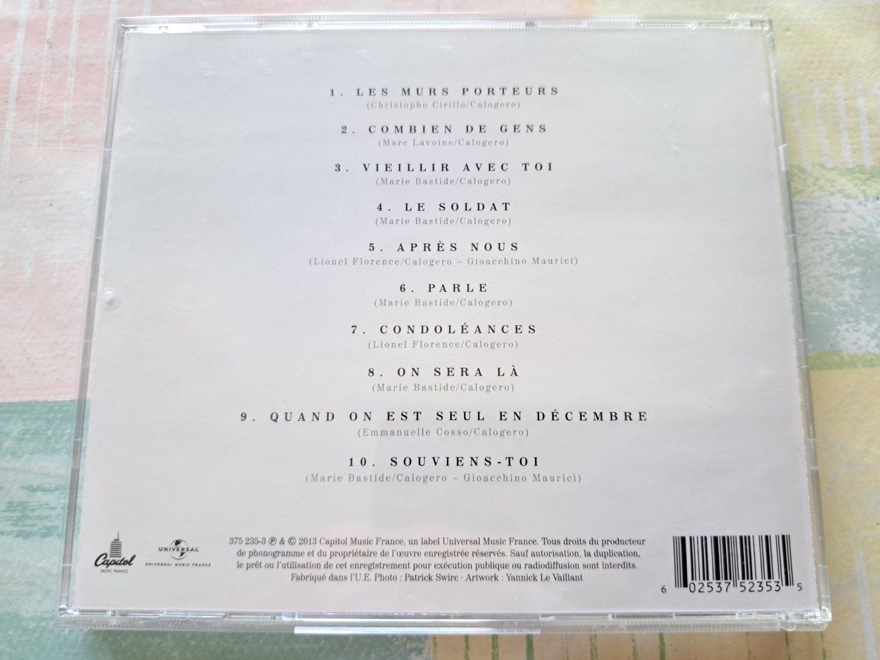 CD: Cd Florent Pagny - Vieillir avec toi  – Usato da Pully venduto da bro_n52j 1