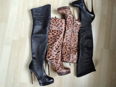 Casadei Plateau Stiefel 2 Paar 41