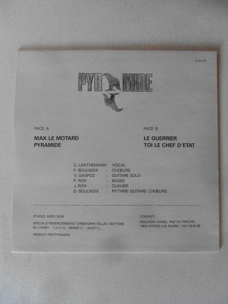 Vinyles: PYRAMIDE  -  MAXI 4 TITRES – D'occasion à Bex par Giorgiob 1
