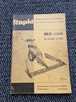 Original Anleitung Rapid REX Motormäher