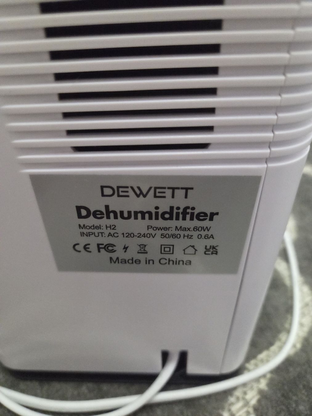 Déshumidificateurs: Luftentfeuchter DEWETT neuwertig – D'occasion à Stein AG par MARILiii89 2