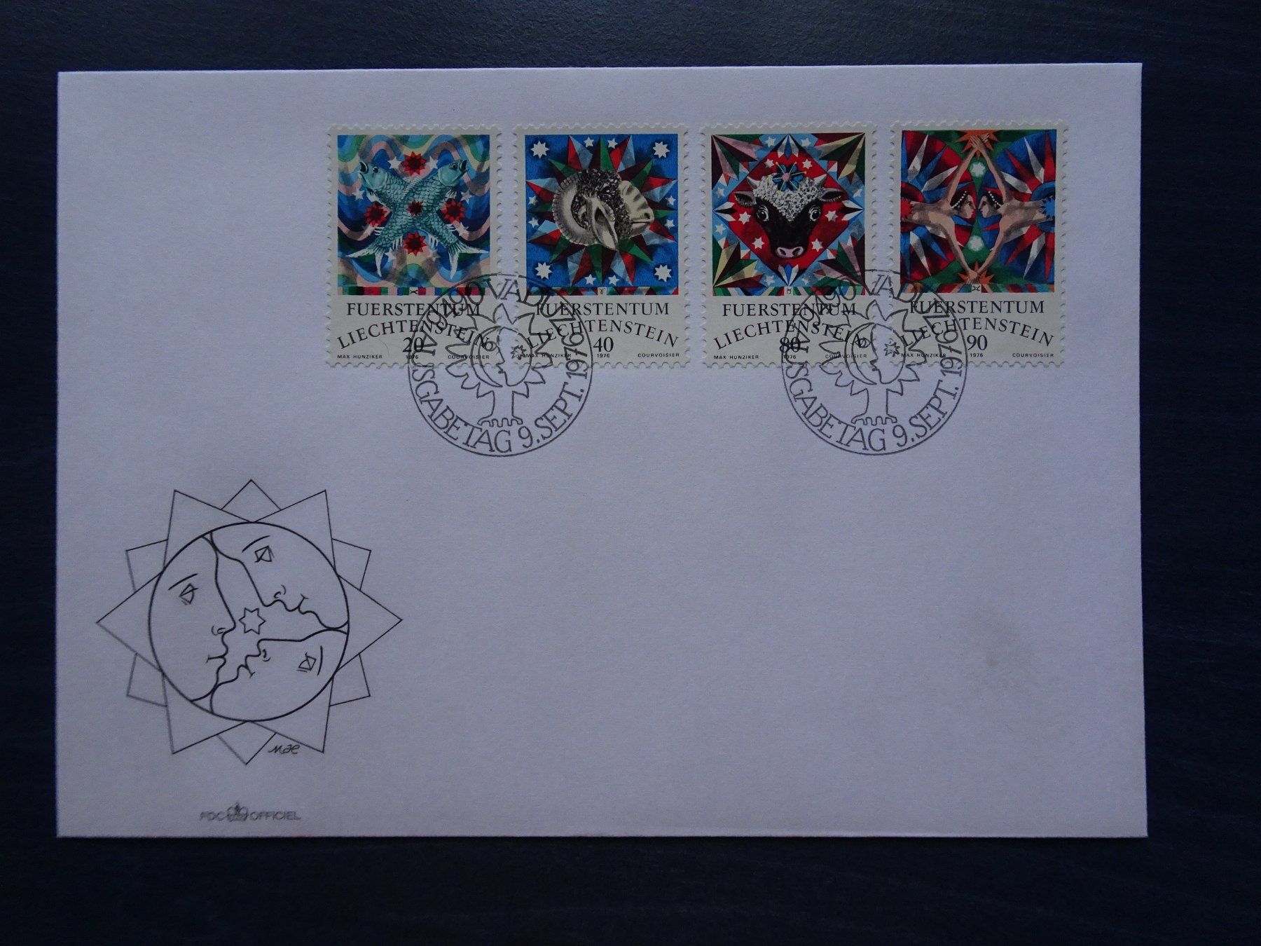 Tutti i francobolli: Serie FDC 1976 – Usato da Aadorf venduto da Chnorli-Furz 5
