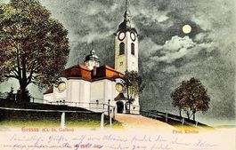 Gossau mit Haldenbühl (Postkarte)