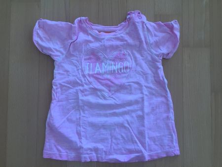 T-Shirt kurzarm rosa