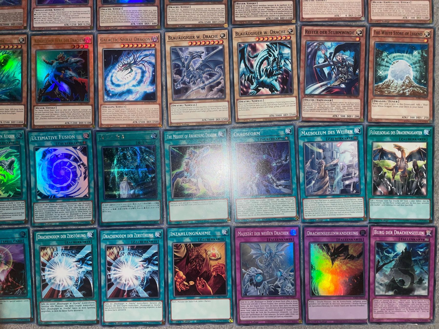 Yugioh Carte collezionabili: YuGiOh Blauäugiger Deck – Nuovo (secondo la descrizione) da Altstätten SG venduto da ChangeMaker 4