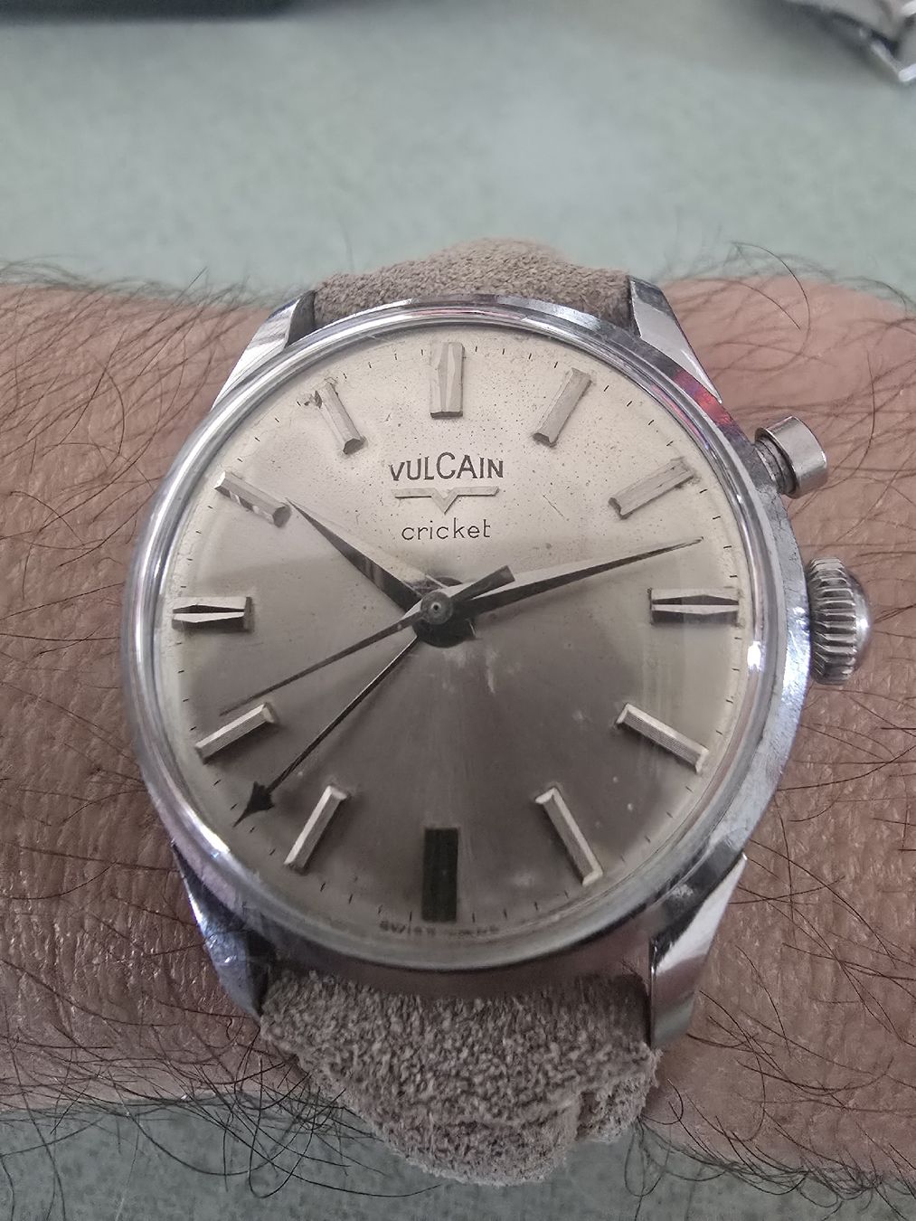 Vulcain Orologi: Vulcain Cricket 1970s – Usato da Satigny venduto da Baazarbaron 1