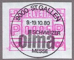 ATM 2_früher Sonder-VO !__9000 ST. GALLEN_OLMA_9.-19.10.80 !