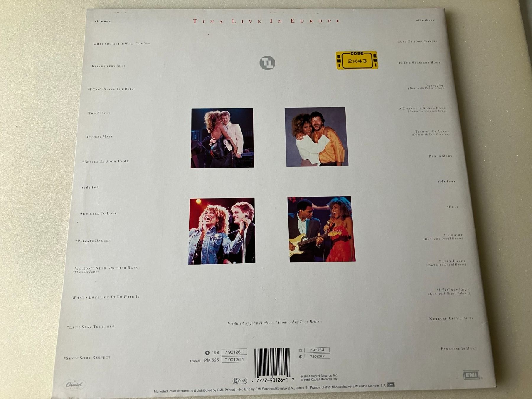 Dischi in vinile: Tina Turner – Usato da Aarwangen venduto da Jukebox3 1
