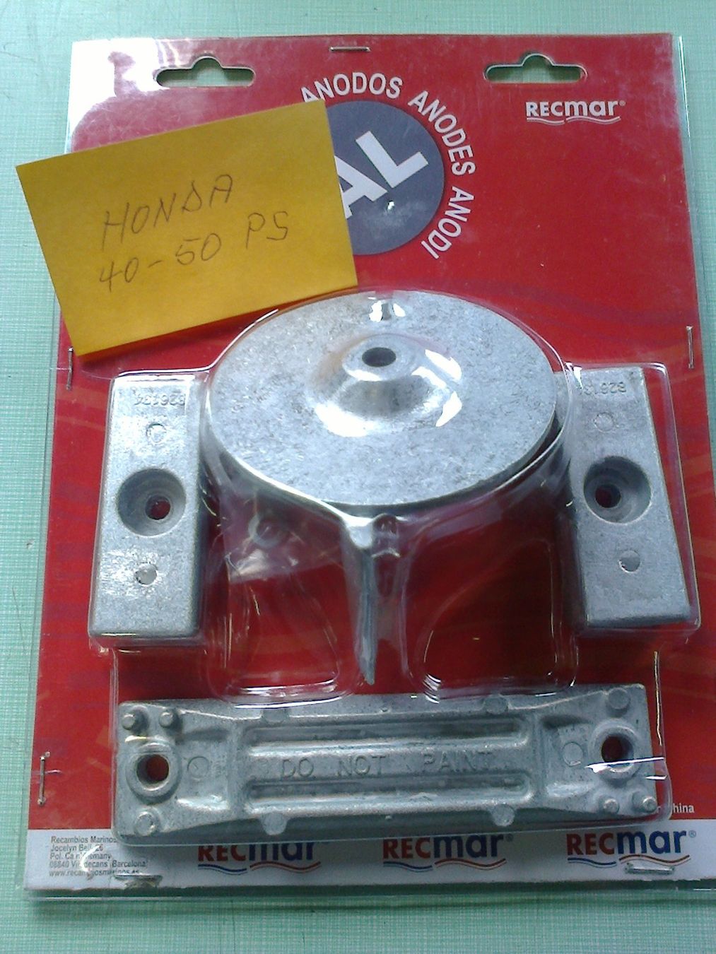 Honda Accessori per altri veicoli: Anode zu Honda 40 - 50 PS – Nuovo e nell'imballaggio originale da Oberrüti venduto da Fapira 1