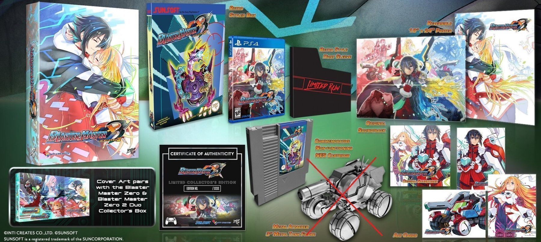 Sony Jeux: Blaster Master ZERO 3 Collector's Edition - PS4 – Neuf (Voir description) à Denges par old-school-89 1