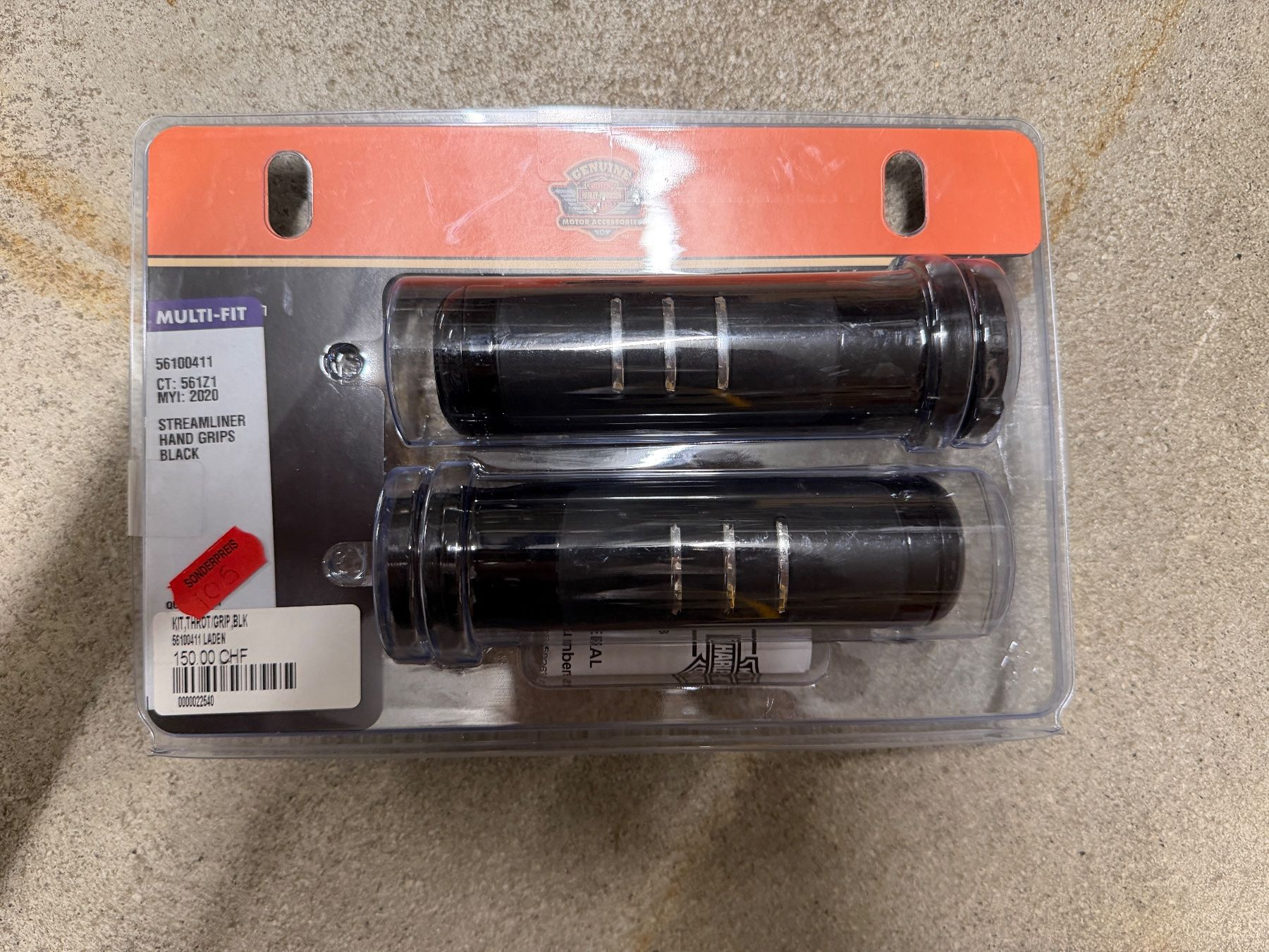 Harley-Davidson Tutti i ricambio per moto: 56100411 Harley-Davidson Lenkergriffe – Nuovo e nell'imballaggio originale da Ostermundigen venduto da jas_9j7d 1