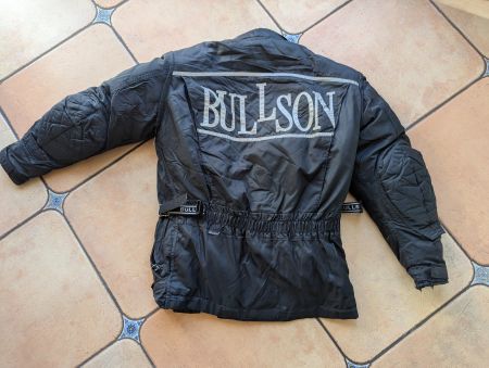 BULLSON Motorradjacke schwarz Grösse L Swissmade