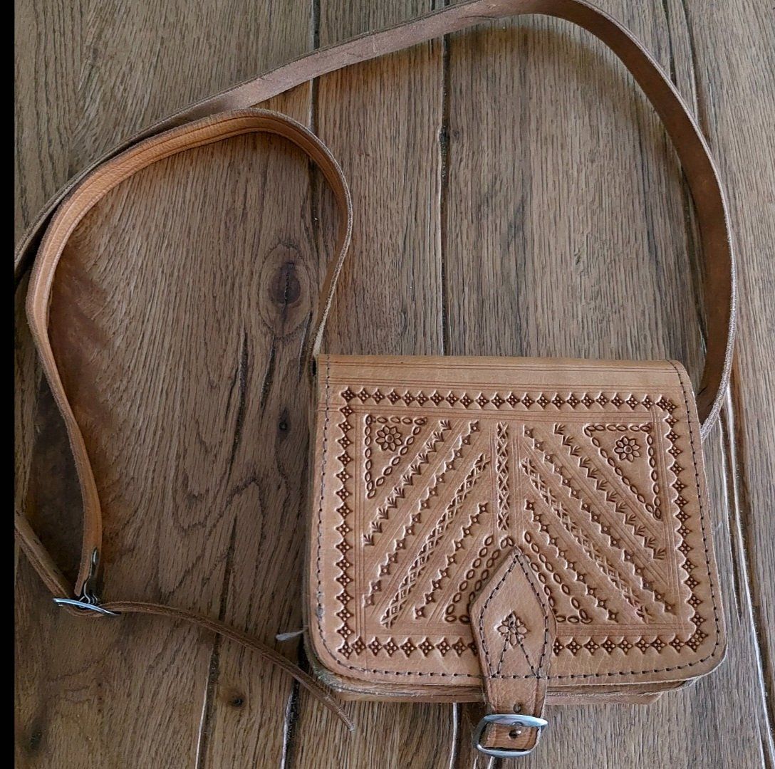 Taschen für Damen: Ledertasche aus Marokko – Gebraucht aus Aarau Rohr von meeruisland 3