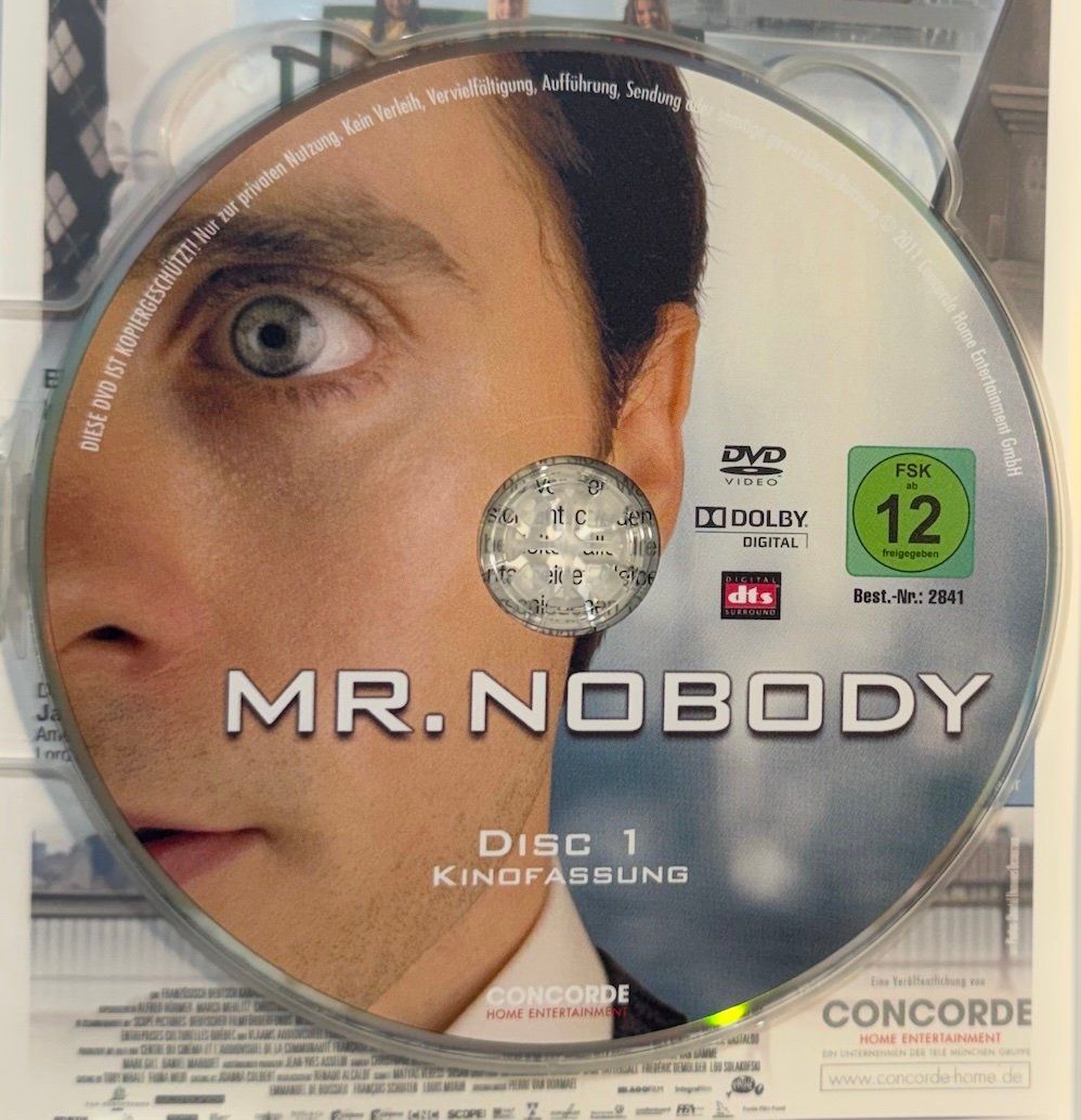 Alle DVDs: 2 DVDs - MR.NOBODY – Gebraucht aus Wisen von gigisna 1