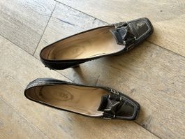 Tod’s Leather Pumps – Size 39 – Dark Bronze/Brown