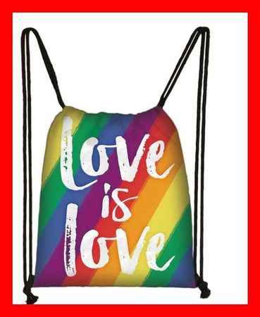 Rucksack Regenbogen Farben Badirucksack Gay Freizeit wandern