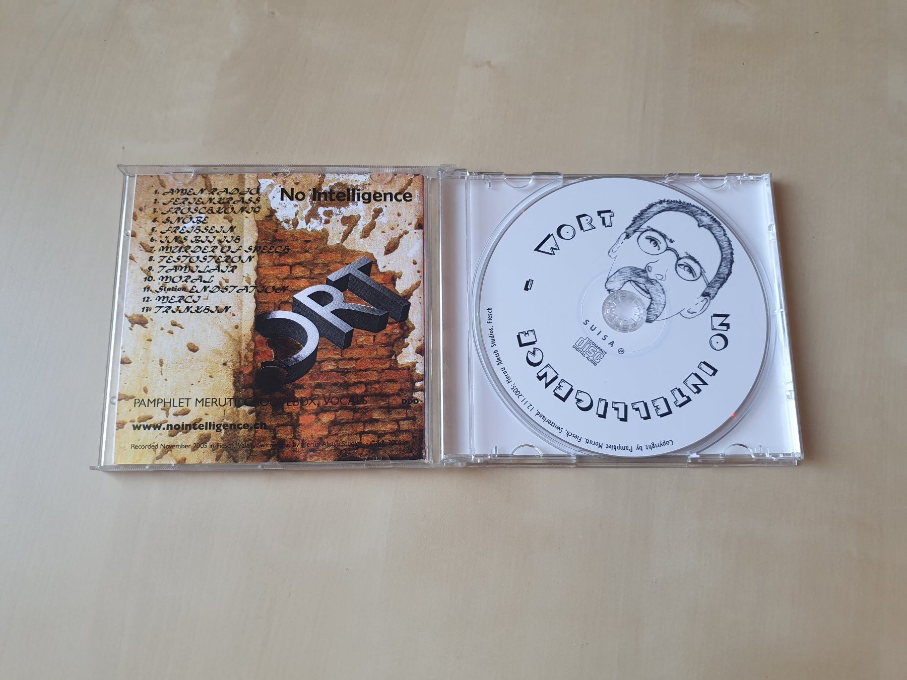 CD: No Intelligence Wort – Usato da Stansstad venduto da collectorsshop 2